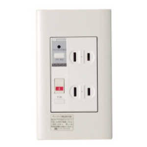 河村電器産業 プレトラックコンセント(樹脂プレート・簡易耐火枠付) PTC-BA15W 河村電器産業 プレトラックコンセント(樹脂プレート・簡易耐火枠付) PTC-BA15W