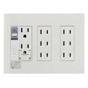 河村電器産業 プレトラックコンセント(多回路3連・簡易耐火枠付) PTC3A15EE 河村電器産業 プレトラックコンセント(多回路3連・簡易耐火枠付) PTC3A15EE