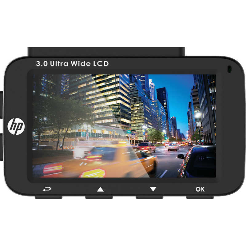 HP HP ドライブレコーダー 前後2カメラ[前後カメラ対応 /Full HD（200万画素） /駐車監視機能付き /セパレート型] f410gKit f410gKit