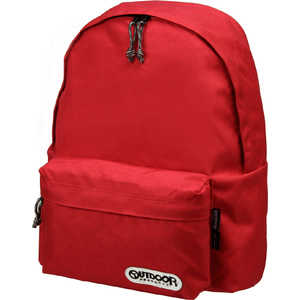 OUTDOOR アウトドア デイパック リュック バックパック レッド 赤 約18L 62020 OUTDOOR アウトドア デイパック リュック バックパック レッド 赤 約18L 62020