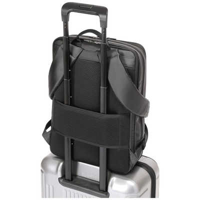 BERMAS　2層式ビジネスリュック バックパック 衣類収納ポケット付 容量拡張タイプ PC収納15インチ対応 DULITE FLEX ブラック　60644 BERMAS 2層式ビジネスリュック バックパック 衣類収納ポケット付 容量