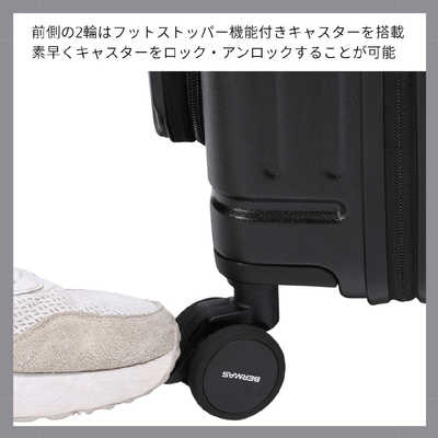 BERMAS バーマス スーツケース EURO CITY 3 サイドポケット付き