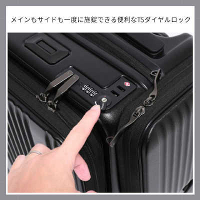 BERMAS バーマス スーツケース EURO CITY 3 サイドポケット付き