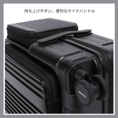 BERMAS バーマス スーツケース EURO CITY 3 サイドポケット付き