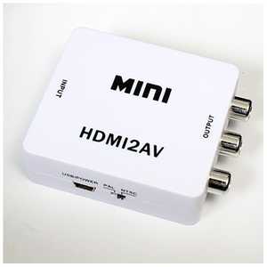 サンコー HDMI⇒コンポジット変換アダプタ HDMRCA22 サンコー HDMI⇒コンポジット変換アダプタ HDMRCA22