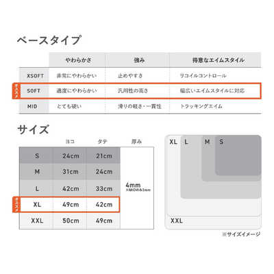 takunin 購入 XLサイズ ゲーミングマウスパッド ARTISAN NINJA FX ゼロ (XLサイズ) 零