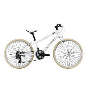 ＜コジマ＞ ルイガノ 24型 子供用自転車 J24 Cross(LG WHITE/外装21段変速) J24CROSS_300画像
