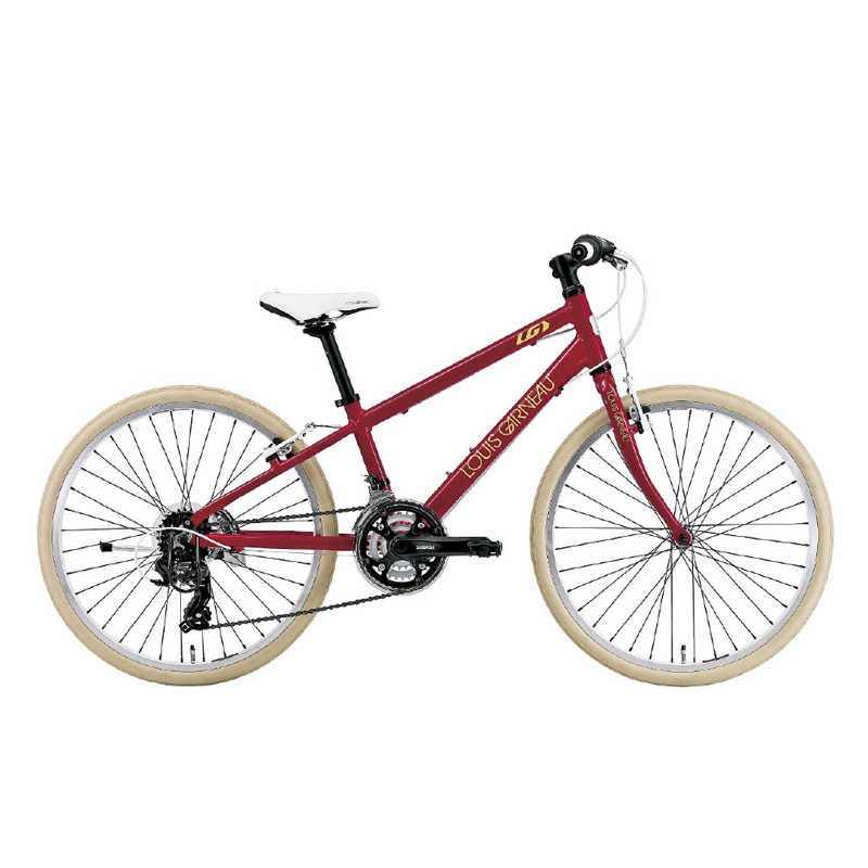 ルイガノ ルイガノ 24型 子供用自転車 (LG RED/外装21段変速） 【組立商品につき返品不可】 J24CROSS_300 J24CROSS_300