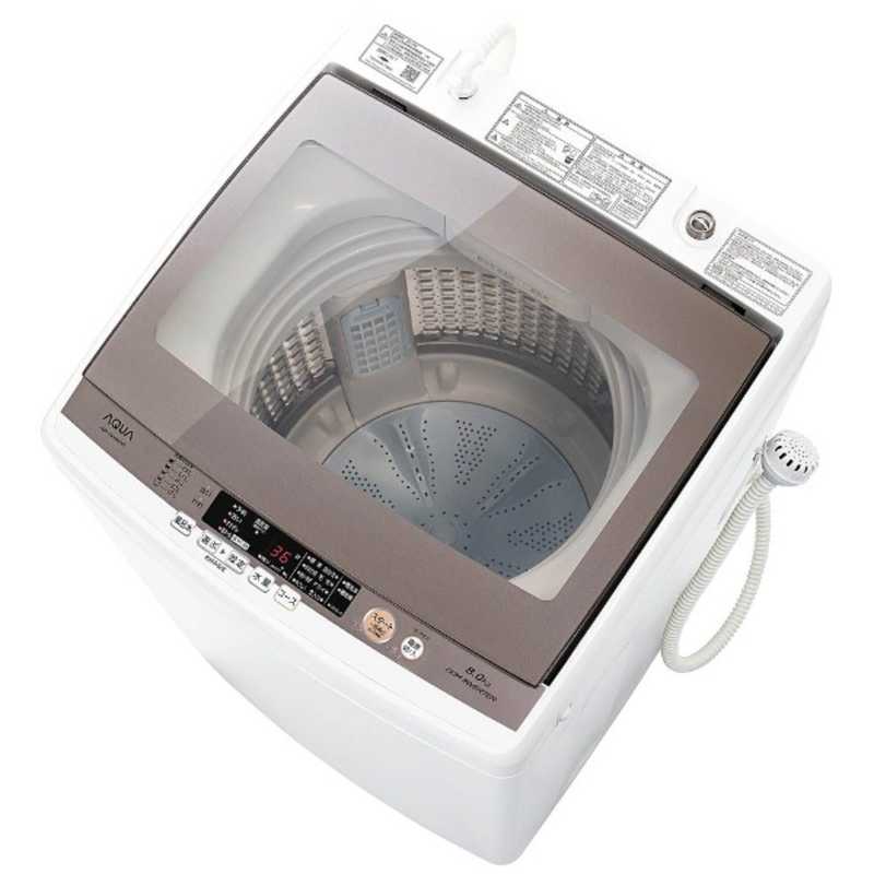 アクア　AQUA アクア　AQUA 全自動洗濯機 ホワイト AQW-GV800E-W AQW-GV800E-W