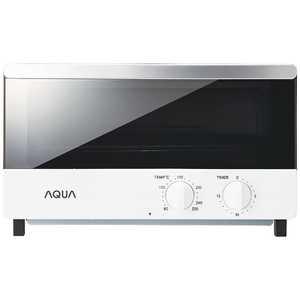 アクア　AQUA オーブントースター [1200W/食パン2枚]  AQT-WA11-W ホワイト