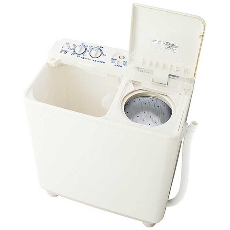 アクア　AQUA アクア　AQUA 二槽式洗濯機 ホワイト [洗濯4.5kg /乾燥機能無 /上開き] AQW-N451-W AQW-N451-W