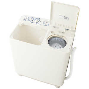 アクア　AQUA 二槽式洗濯機 ホワイト [洗濯4.5kg /乾燥機能無 /上開き] AQW-N451-W