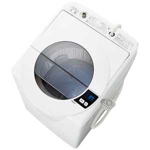 アクア　AQUA 全自動洗濯機 シャイニーホワイト AQW-LV800F-W