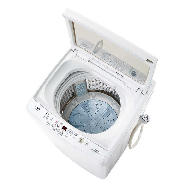 アクア　AQUA アクア　AQUA 全自動洗濯機 ホワイト AQW-GV80G-W AQW-GV80G-W