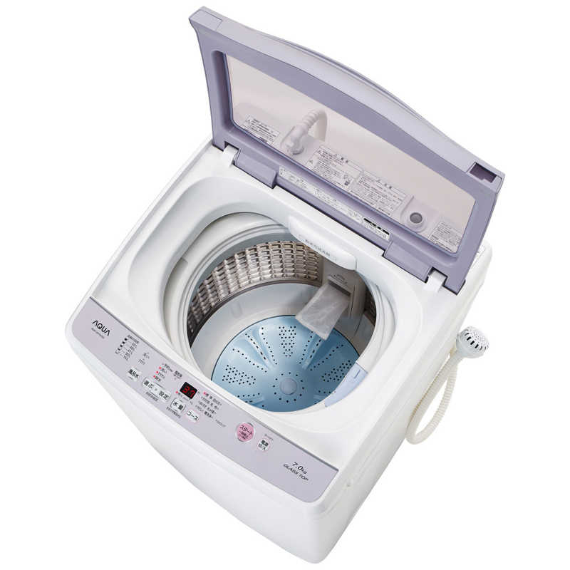 アクア　AQUA アクア　AQUA 全自動洗濯機 ホワイト AQW-GP70F-W AQW-GP70F-W