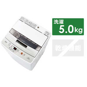 アクア　AQUA 全自動洗濯機 ホワイト AQW-BK50F-W