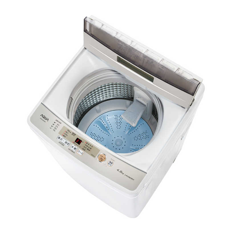 アクア　AQUA アクア　AQUA 全自動洗濯機 ホワイト AQW-S45H-W AQW-S45H-W