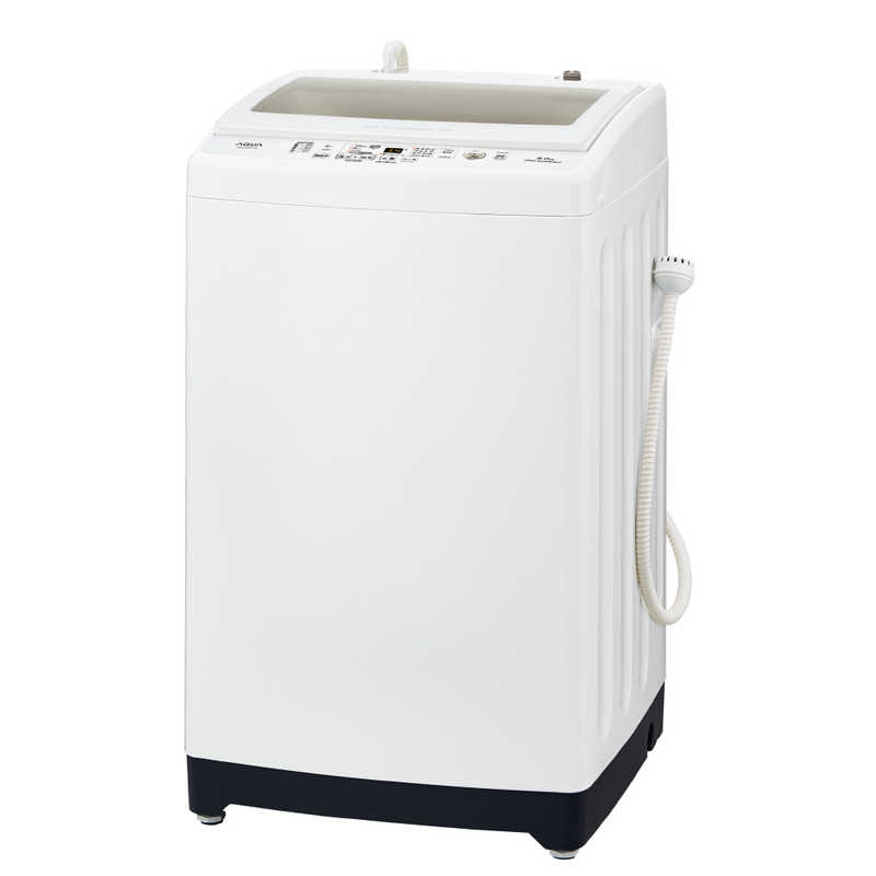 アクア　AQUA アクア　AQUA 全自動洗濯機 洗濯8.0kg AQW-GV80J(W) ホワイト AQW-GV80J(W) ホワイト