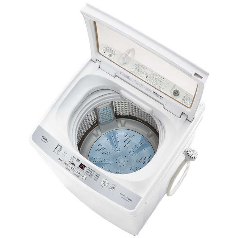 アクア　AQUA アクア　AQUA 全自動洗濯機 洗濯9.0kg ガンコ汚れコース搭載 AQW-GV90JBK-FS フロストシルバー AQW-GV90JBK-FS フロストシルバー