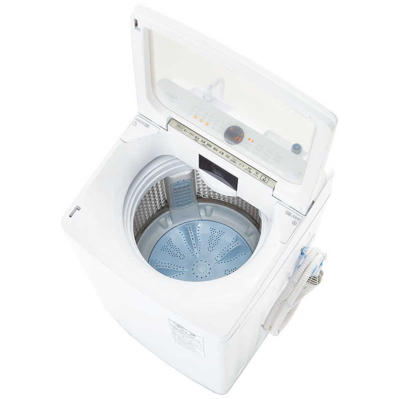 アクア　AQUA アクア　AQUA 全自動洗濯機 洗濯8.0kg AQW-VX8M-W ホワイト AQW-VX8M-W ホワイト