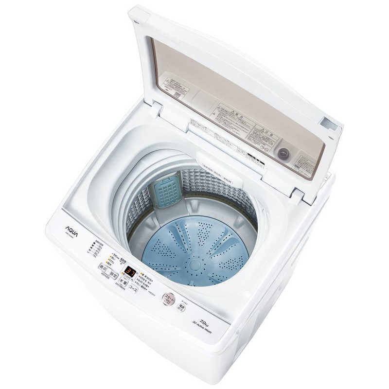 アクア　AQUA アクア　AQUA 全自動洗濯機 洗濯7.0kg AQW-S7M-W ホワイト AQW-S7M-W ホワイト