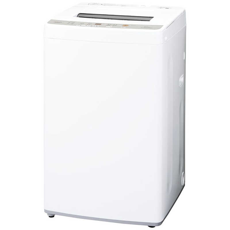アクア　AQUA アクア　AQUA 全自動洗濯機 洗濯6.0Kg AQW-S6M-W ホワイト AQW-S6M-W ホワイト
