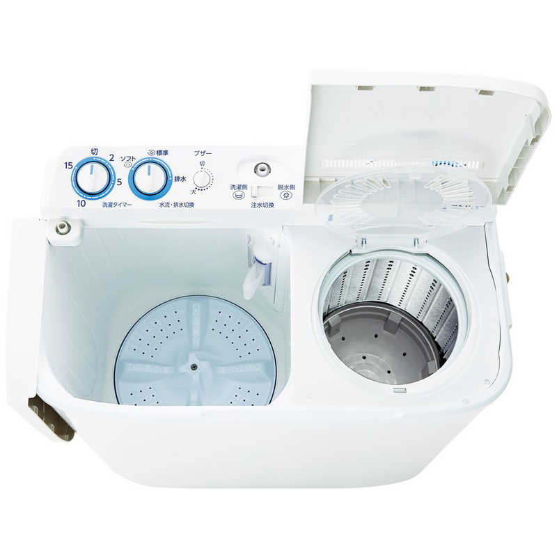 アクア　AQUA アクア　AQUA 二槽式洗濯機5Kg　ﾎﾜｲﾄ AQW-N501 AQW-N501