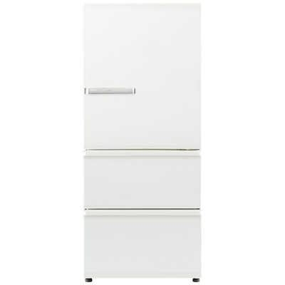 アクア AQUA 冷蔵庫 3ドア 右開き 272L AQR-SV27M-W ミルク の通販 