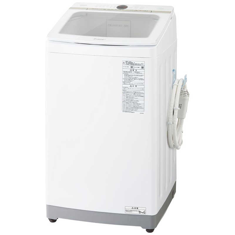 アクア　AQUA アクア　AQUA 全自動洗濯機 Prette プレッテ 洗濯8.0kg AQW-VA8N-W ホワイト AQW-VA8N-W ホワイト