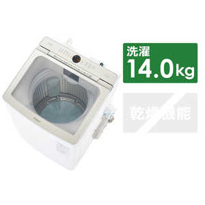 アクア　AQUA 全自動洗濯機 洗濯14.0kg 洗剤自動投入 AQW-VX14N-W ホワイト