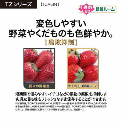 アクア AQUA 冷蔵庫 4ドア フレンチドア(観音開き) 512L AQR-TZA51N-DS