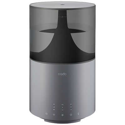 カドー 加湿器 STEM350 超音波式 木造7畳 鉄筋11畳 クールグレー HM