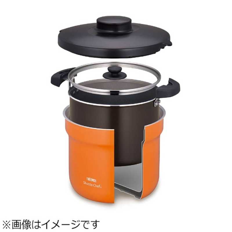 サーモス 真空保温調理器 シャトルシェフ 4 3l Kbj 4500 Or の通販 カテゴリ 冷蔵庫 キッチン家電 サーモス 家電通販のコジマネット 全品代引き手数料無料