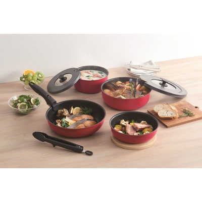 #THERMOS KSA-9A 9点セット フライパン&鍋 楽天市場】【ポイント5倍 15日23:59まで】 THERMOS サーモス