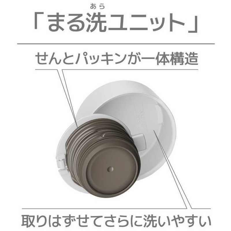 サーモス 真空断熱ケータイマグ［480ml／食洗機対応／パッキン一体型モデル］ ホワイト JOQ-480-WH の通販 |  カテゴリ：日用品・化粧品・医薬品 | サーモス 家電通販のコジマネット - 全品代引き手数料無料