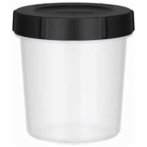 サーモス Myフードコンテナ丸形［700ml］ ブラック ［700ml］ KC-RA700-BK