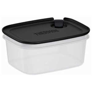 サーモス Myフードコンテナ角型［380ml］ ブラック ［380ml］ KC-SA380-BK