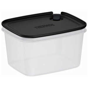 サーモス Myフードコンテナ角型［800ml］ ブラック ［800ml］ KC-SA800-BK