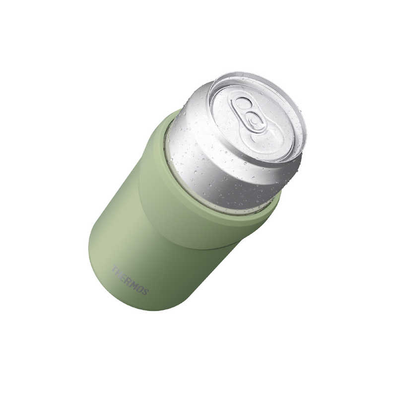 サーモス サーモス 2way保冷缶ホルダー (容量：350ml缶用/保冷/保温) カーキ JDU-350-KKI JDU-350-KKI