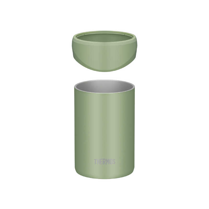 サーモス サーモス 2way保冷缶ホルダー (容量：350ml缶用/保冷/保温) カーキ JDU-350-KKI JDU-350-KKI