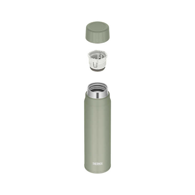 サーモス サーモス 保冷炭酸飲料ボトル (容量：530ml) カーキ FJK-500-KKI FJK-500-KKI