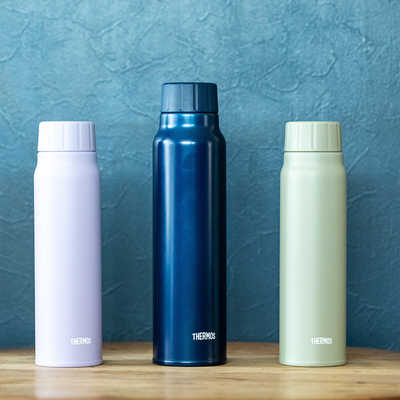サーモス 保冷炭酸飲料ボトル (容量：530ml) パープル FJK-500-PL の