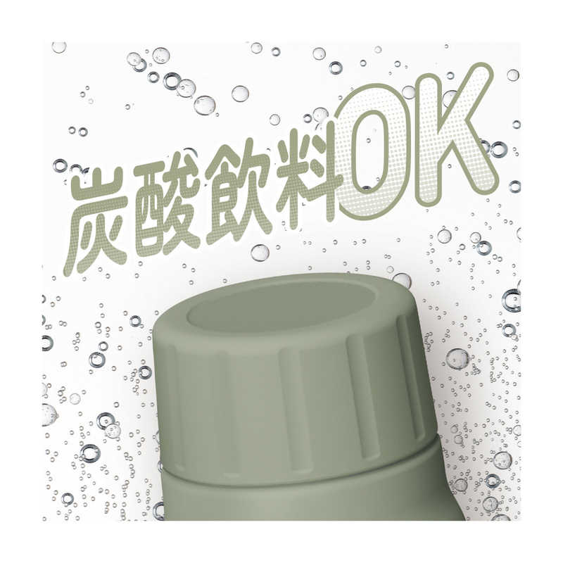 サーモス サーモス 保冷炭酸飲料ボトル (容量：770ml) カーキ FJK-750-KKI FJK-750-KKI