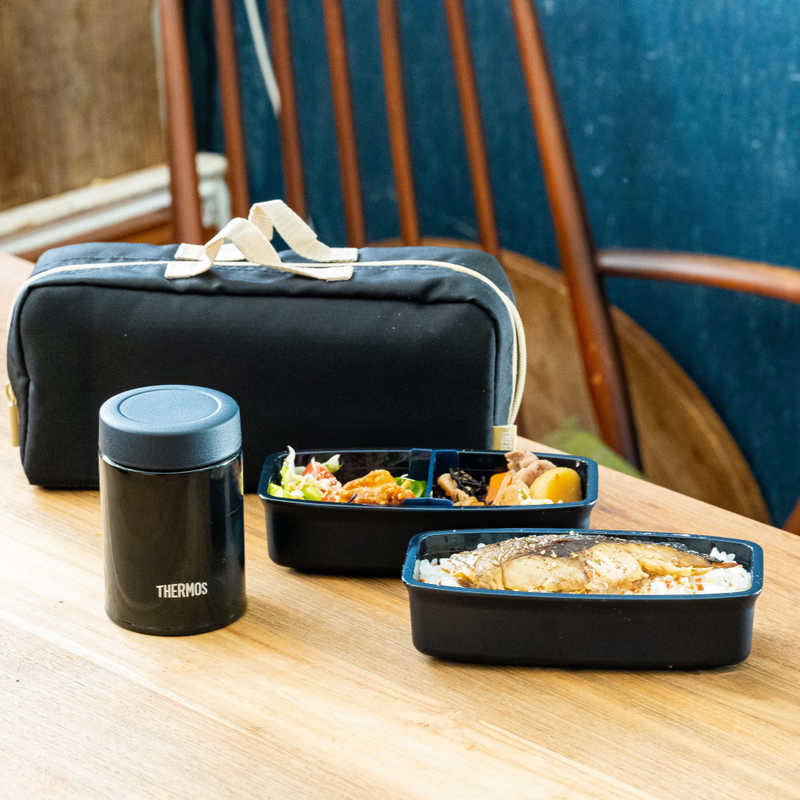 サーモス サーモス 真空断熱スープランチセット スモークブラック 200ml JEA-1001-SMB JEA-1001-SMB