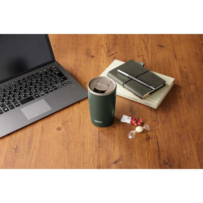 サーモス 真空断熱タンブラー フォレストグリーン 400ml JDP-401-FG の 
