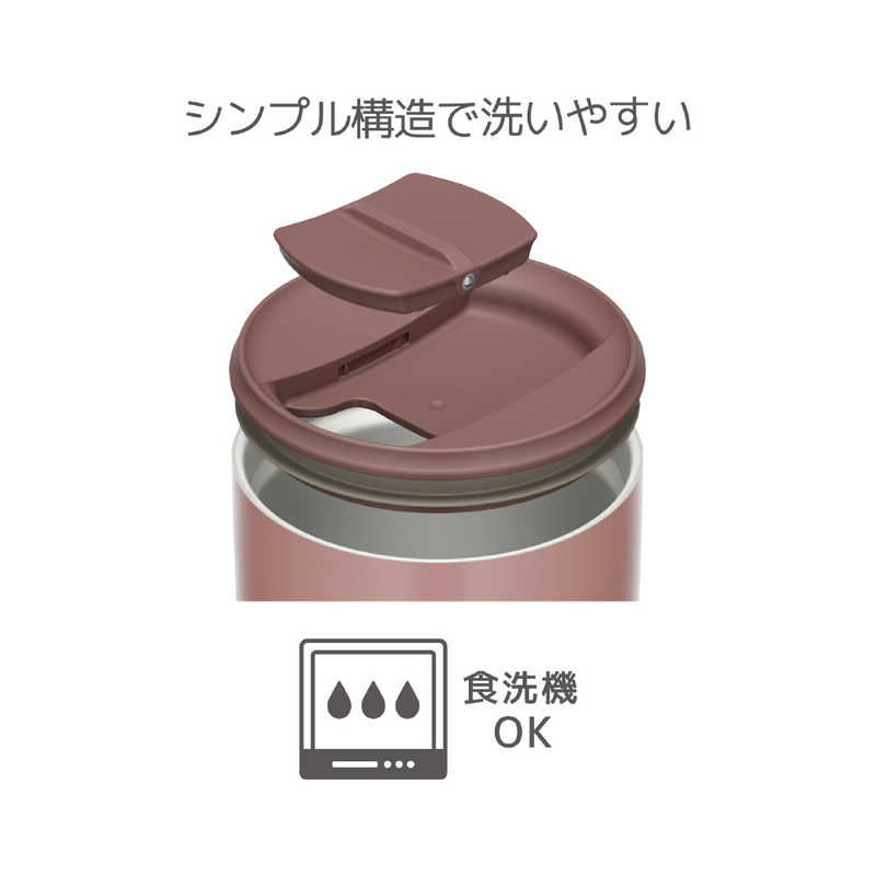 サーモス サーモス 真空断熱タンブラー ミルクブラウン 500ml JDP-501-MBW JDP-501-MBW