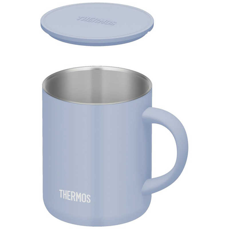サーモス サーモス 真空断熱マグカップ350ml アッシュブルー JDG-352C-ASB JDG-352C-ASB