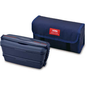 サーモス フレッシュランチボックス900ml ディープネイビー DJB-906W-DPNV サーモス フレッシュランチボックス900ml ディープネイビー DJB-906W-DPNV