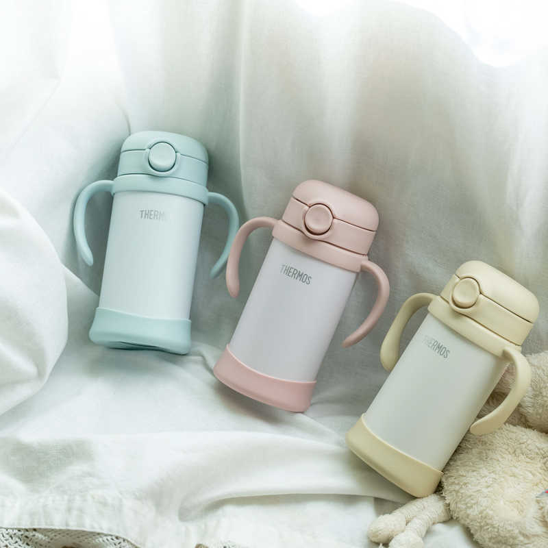 サーモス サーモス まほうびんのベビーストローマグ350ml サンドベージュ FJT350SDBE FJT350SDBE