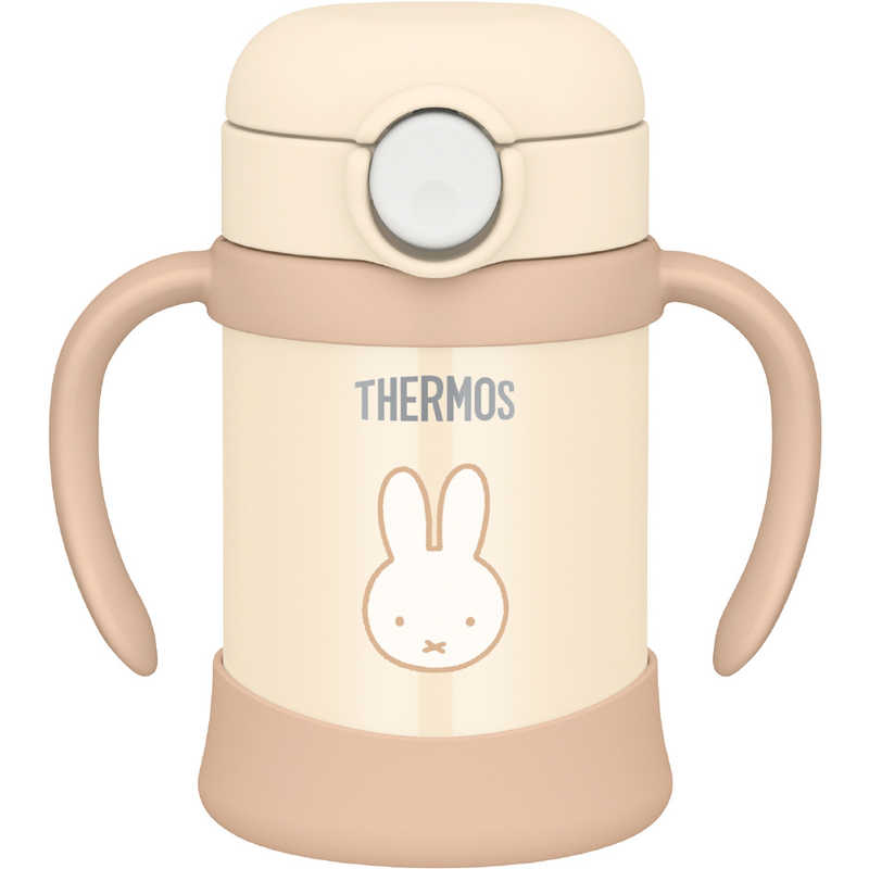 サーモス サーモス まほうびんのベビーストローマグ250ml クリーム FJT-250B-CRM FJT-250B-CRM